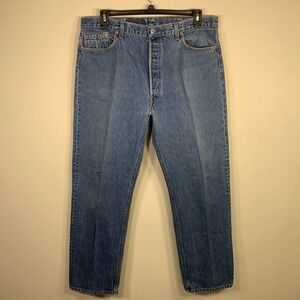 VGT 80s Levi's 501xx Jeans Men's 38x30 Fit (Tagged 44x32) Button Fly Made In USA